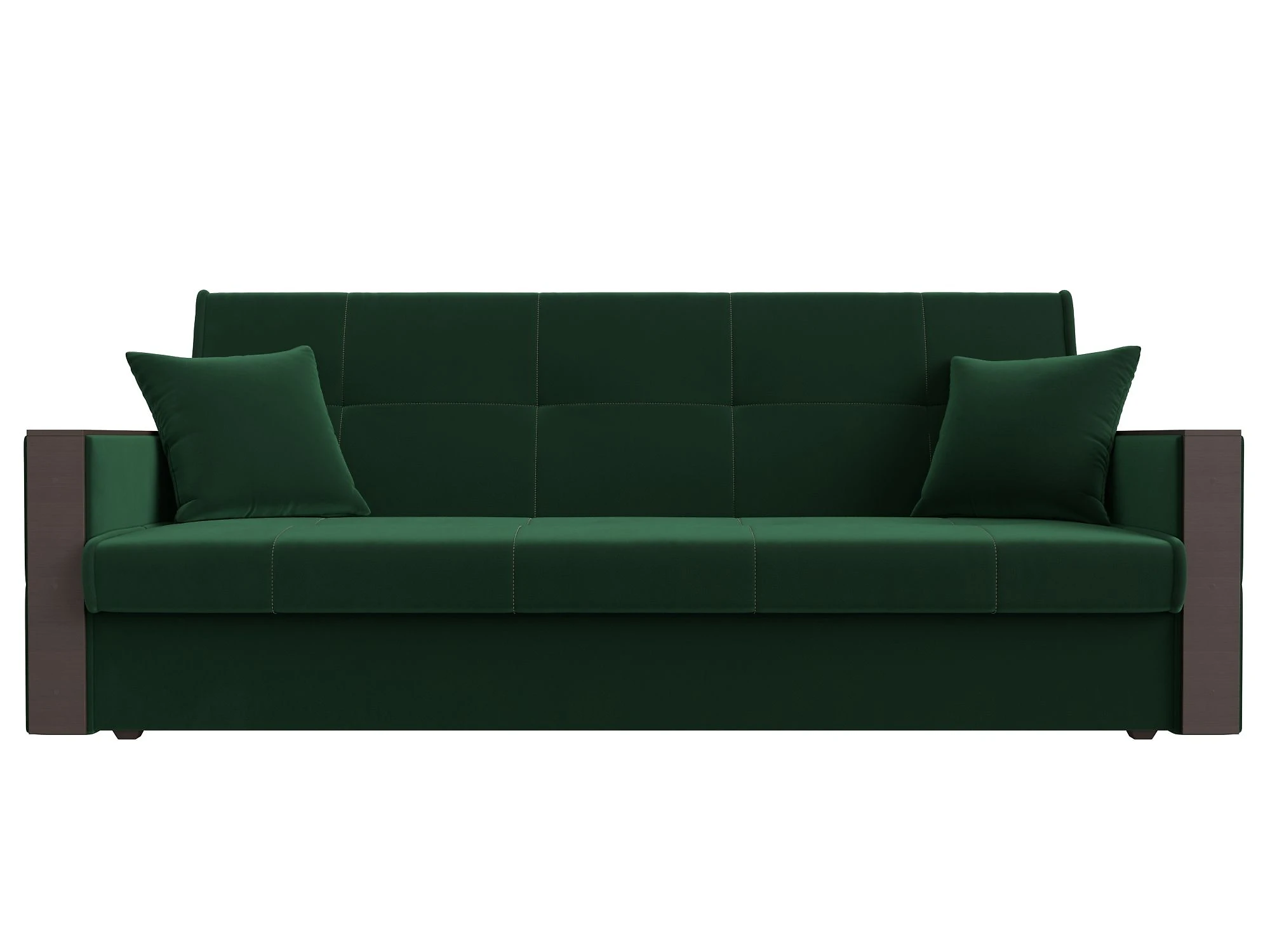 диван зеленый Валенсия Плюш Дизайн 4 книжка