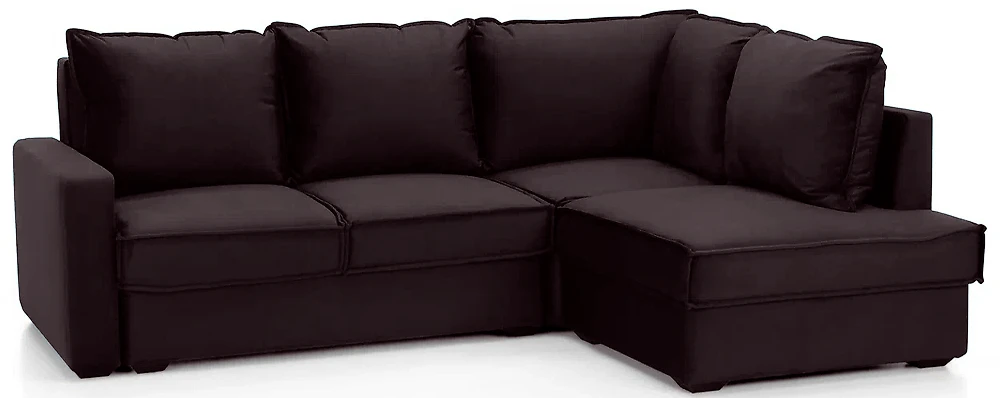 Коричневый диван еврокнижка Колфилд (малый) (130117)