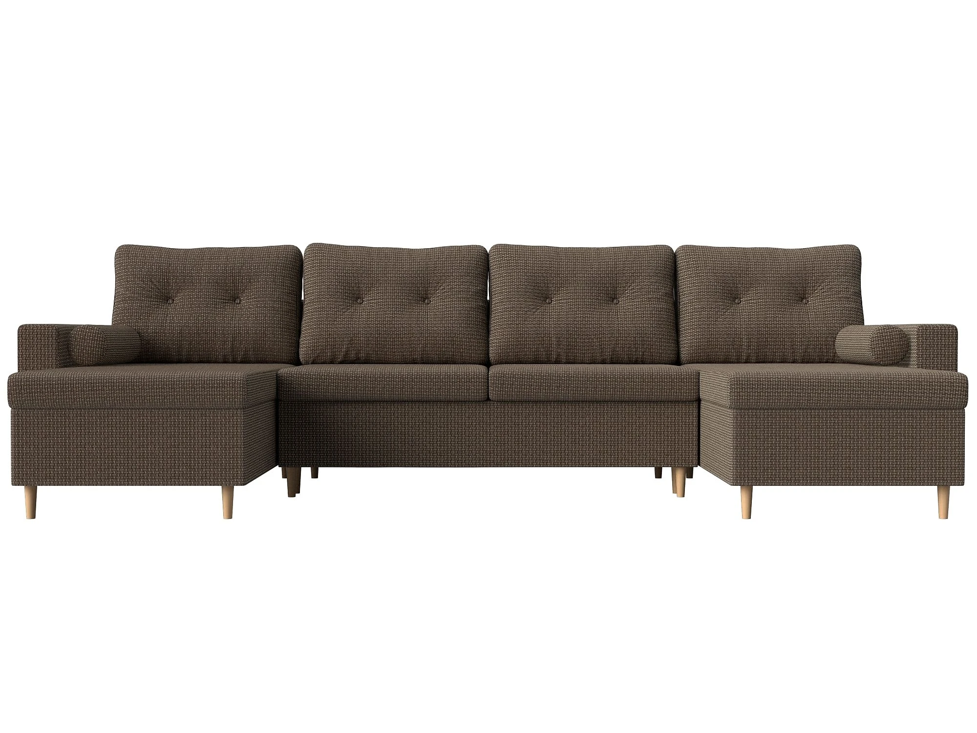 угловой диван с оттоманкой Белфаст-П Дизайн 15