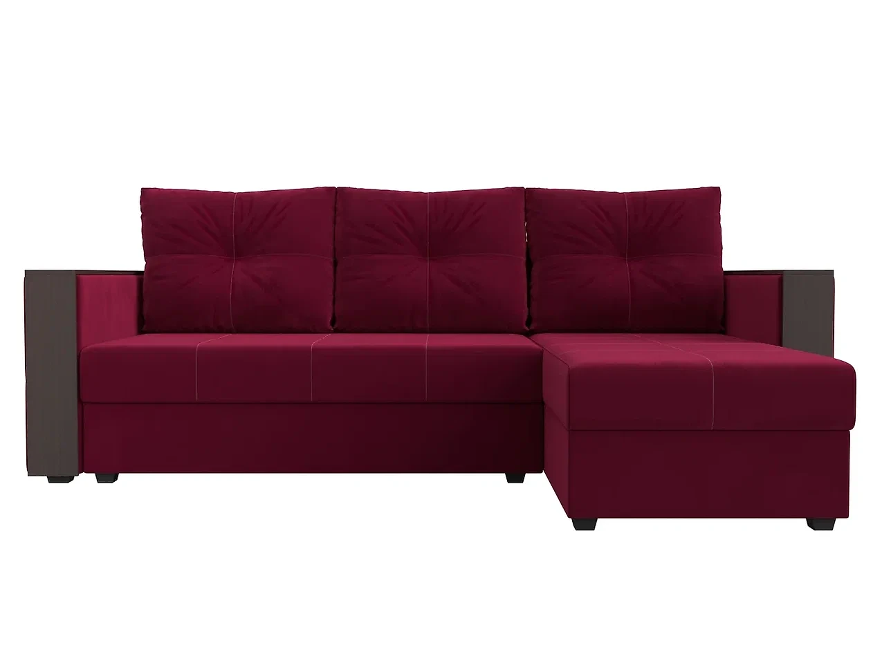Угловой диван на деревянном каркасе Валенсия Лайт Дизайн 2