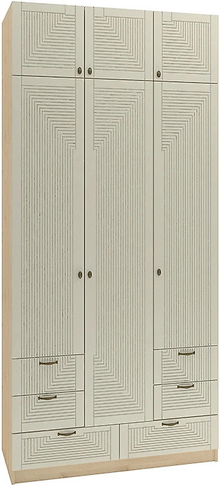 Распашные шкафы ясень шимо Фараон Т-20 Дизайн-1