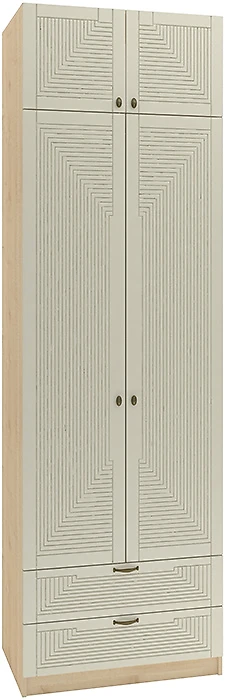 Прямой распашной шкаф Фараон Д-7 Дизайн-1
