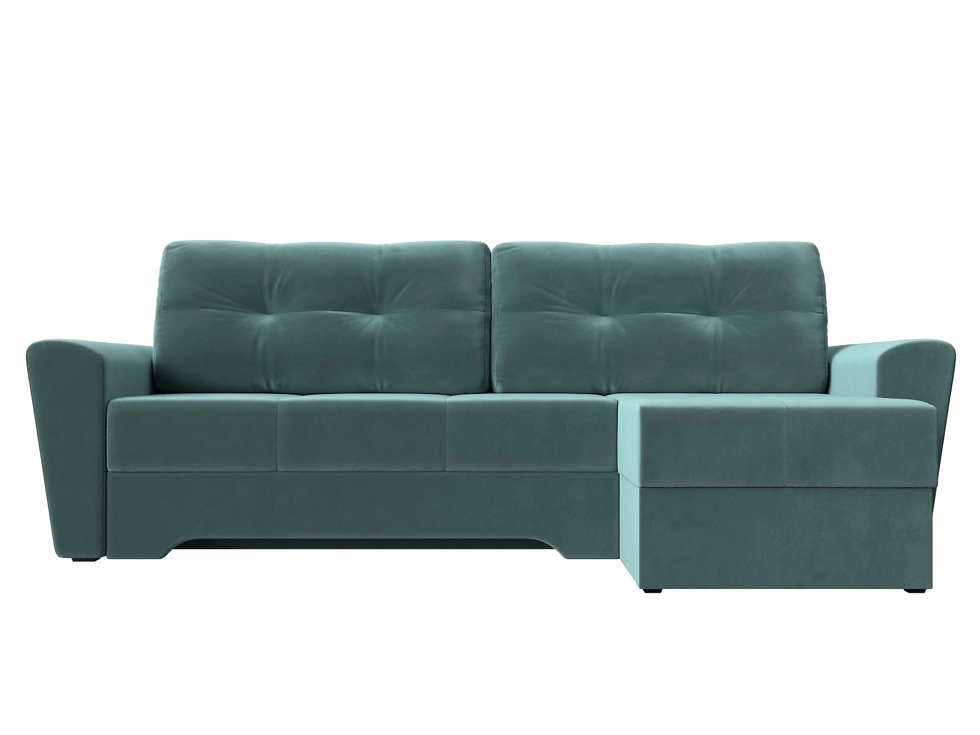 Угловой диван для гостиной Амстердам Плюш Дизайн 2