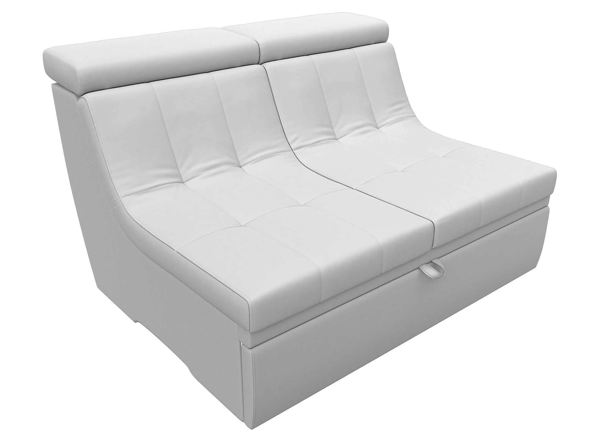 Белый диван дельфин Холидей Люкс Дизайн 15