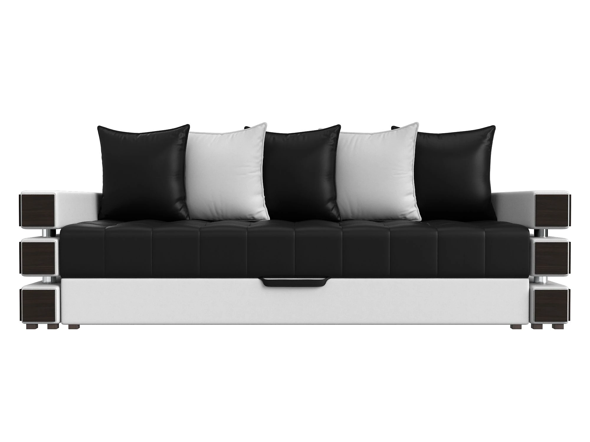 Раскладной кожаный диван Венеция Дизайн 14