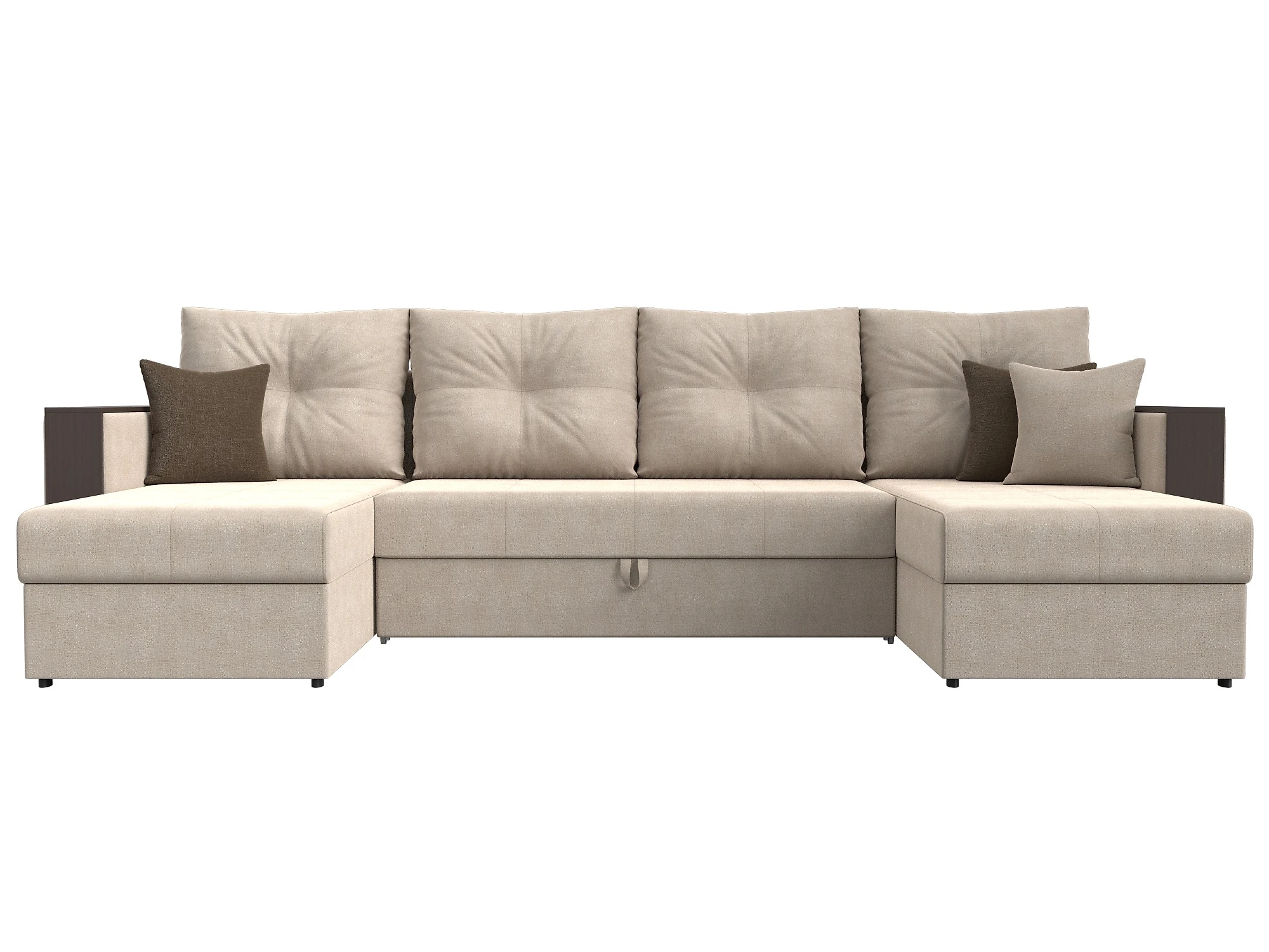 Четырехместный угловой диван Валенсия-П Кантри Дизайн 1
