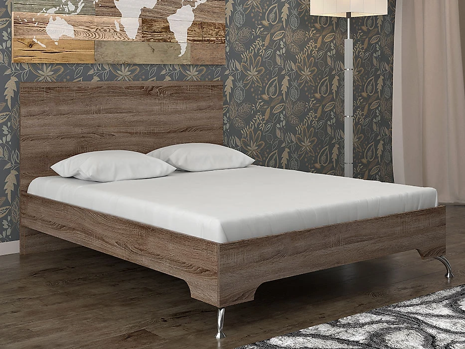 кровать в стиле минимализм Луиза-4 Л Дизайн-2