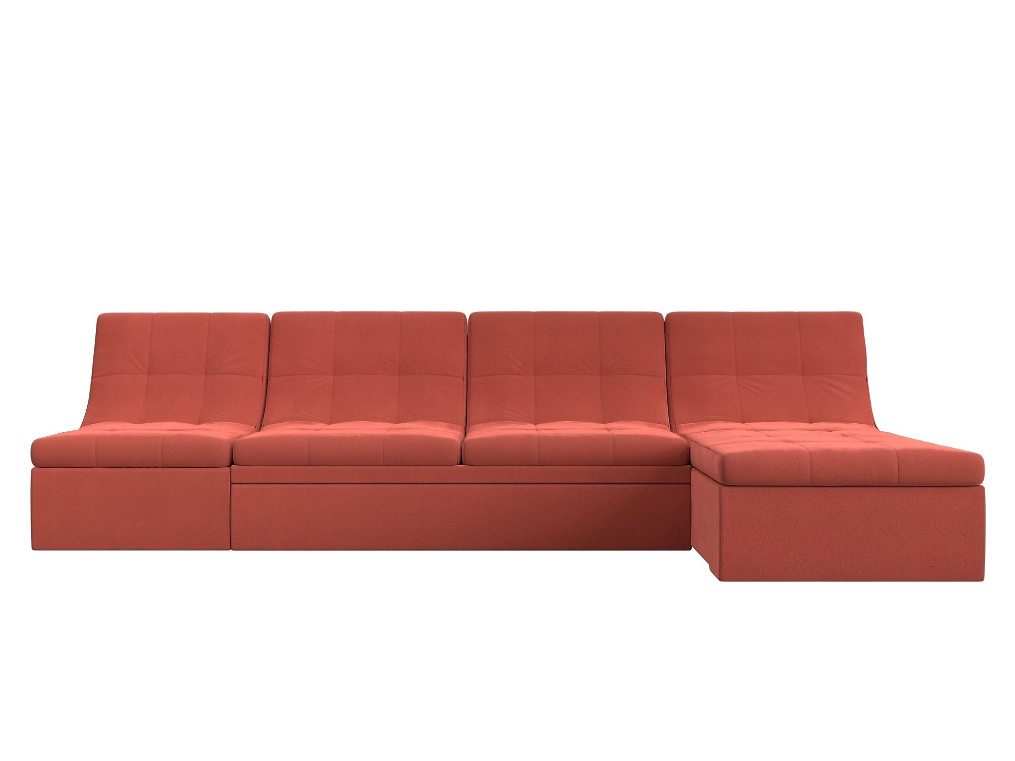 Угловой диван бордовый Холидей Дизайн 14