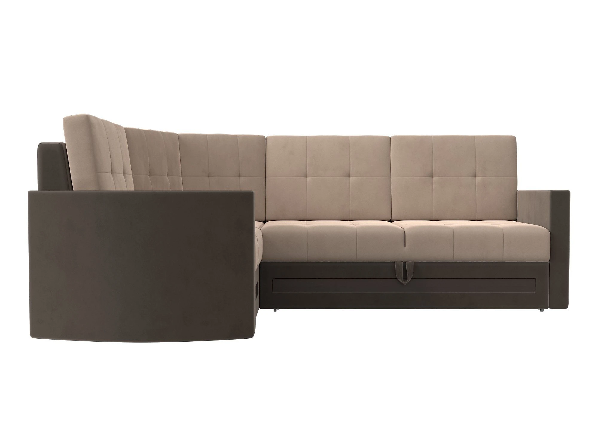 Угловой диван для гостиной Белла Плюш Дизайн 2