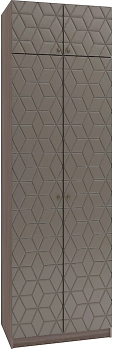 Шкаф коричневого цвета Сканди Д-5 Дизайн-2