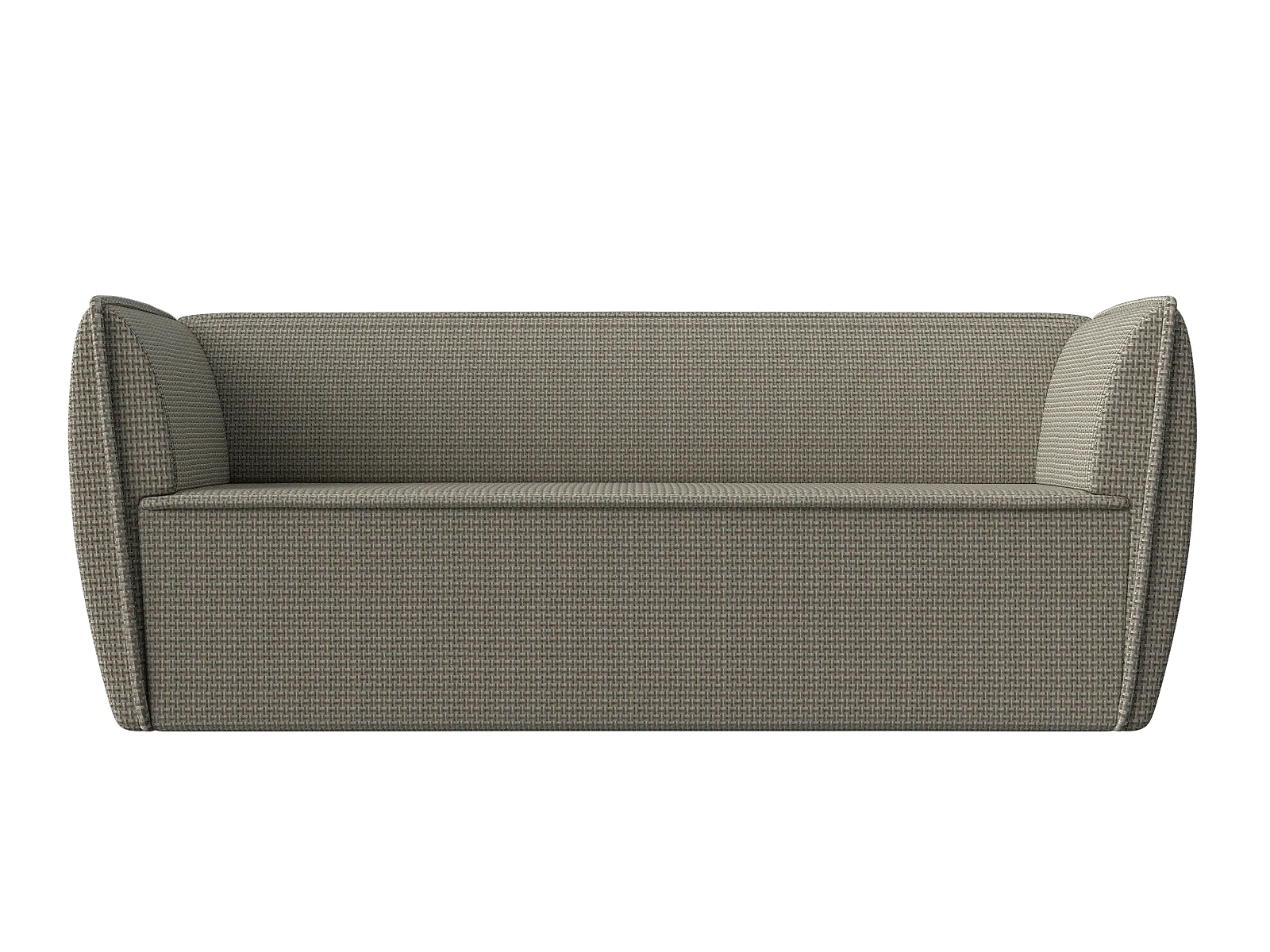 Узкий прямой диван Бергамо-3 Дизайн 1