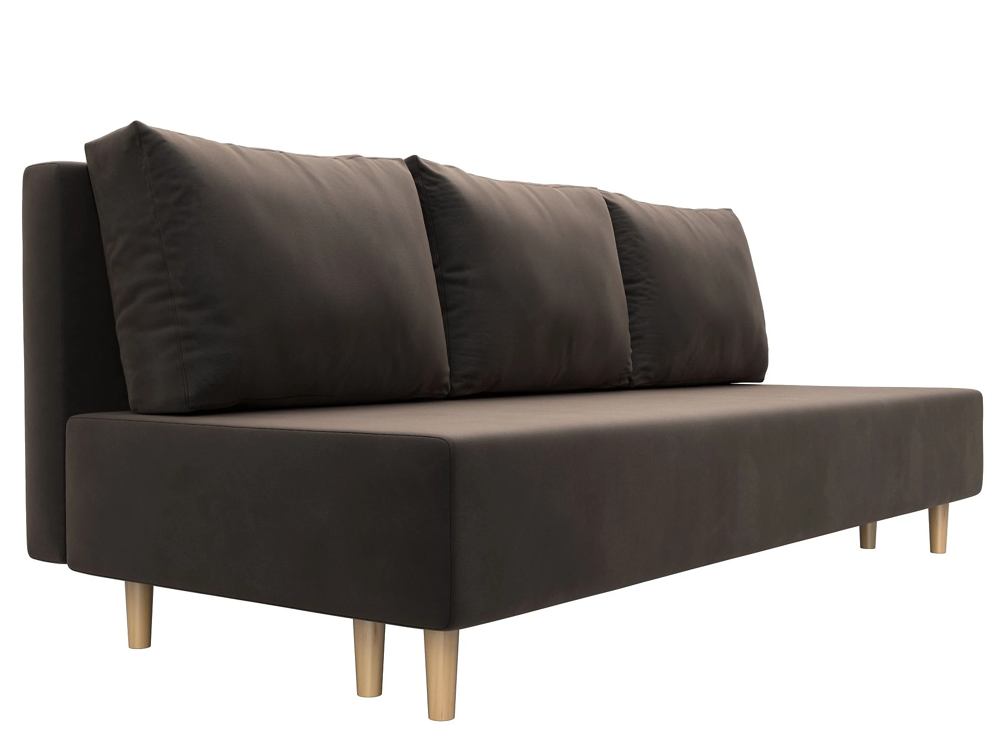 велюровый диван Лига-033 Плюш Дизайн 4