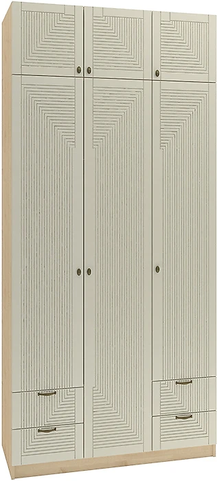 Распашные шкафы ясень шимо Фараон Т-17 Дизайн-1