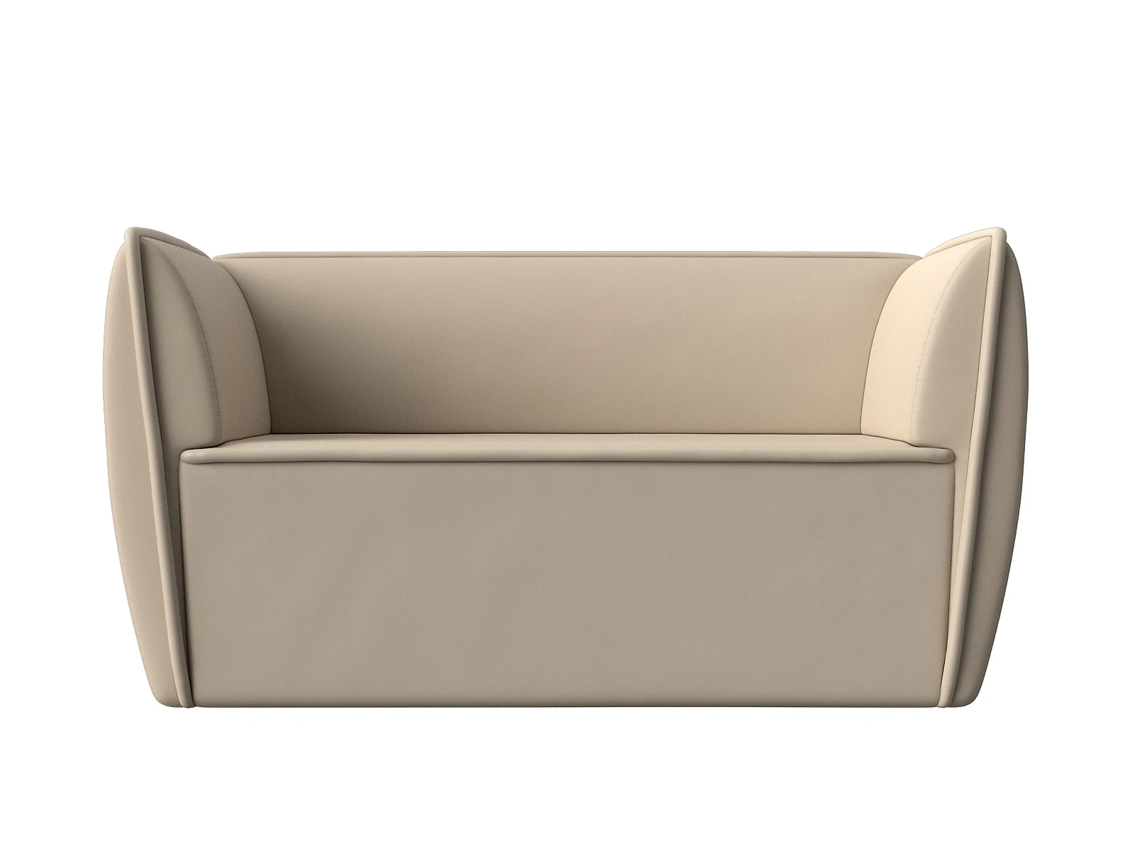 Прямой кожаный диван Бергамо-2 Дизайн 23