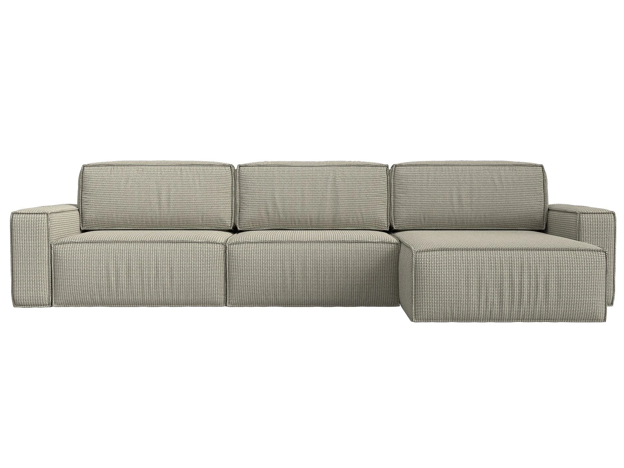  угловой диван из рогожки Прага Классик лонг Дизайн 10