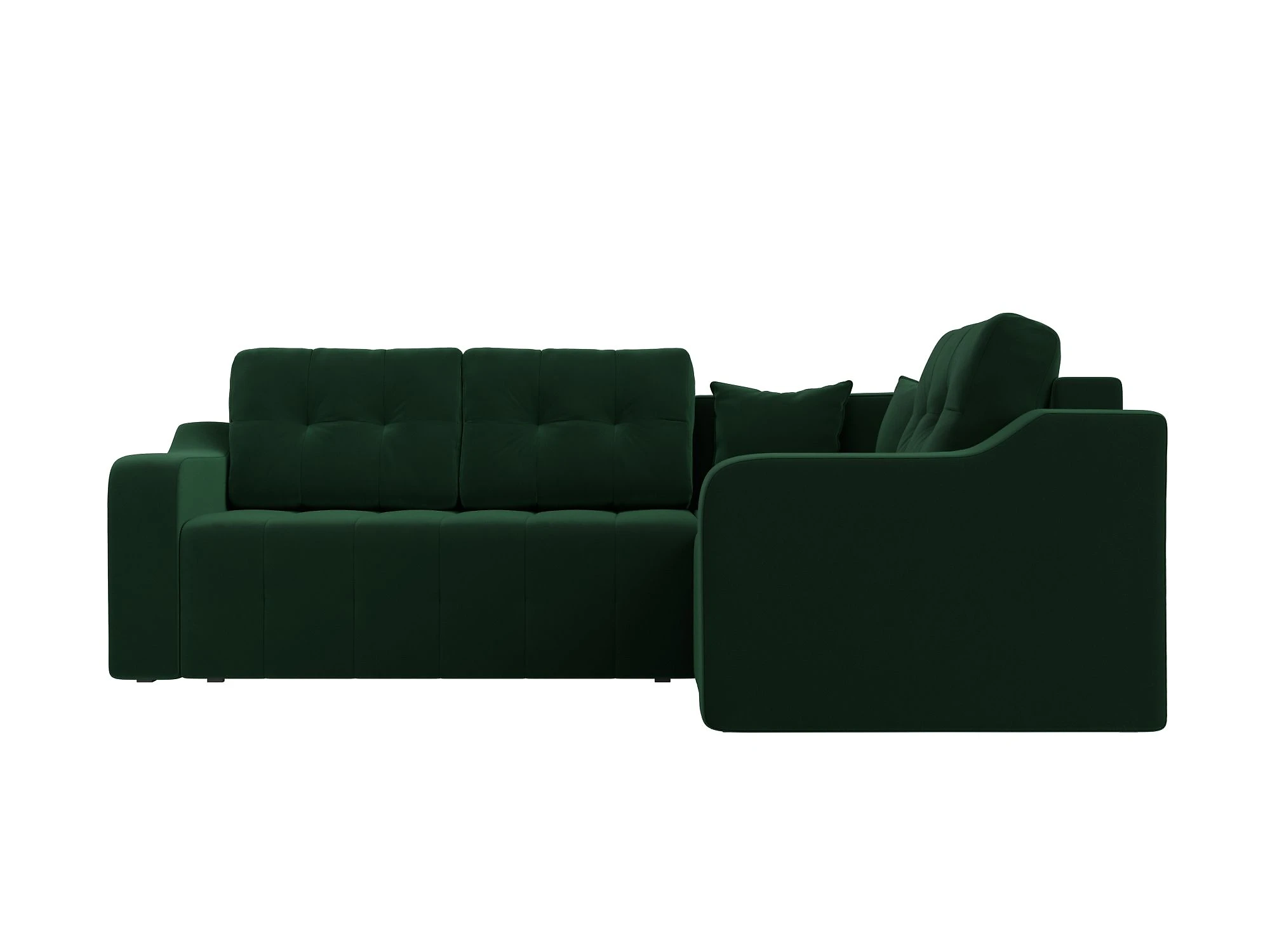 Угловой диван из ткани антикоготь Кембридж Плюш Дизайн 4
