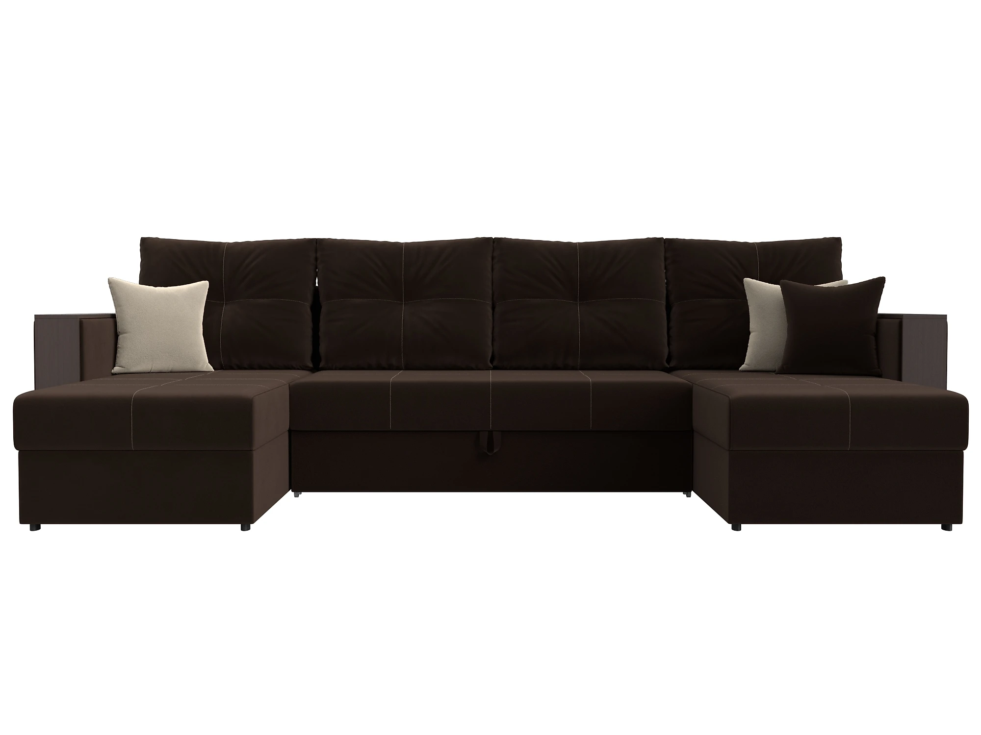 Маленький угловой диван Валенсия-П Дизайн 3