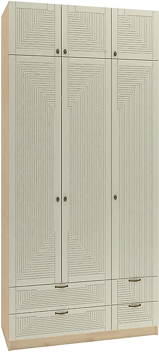 Распашные шкафы ясень шимо Фараон Т-14 Дизайн-1