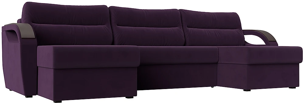Угловой диван для гостиной Форсайт Плюш 7