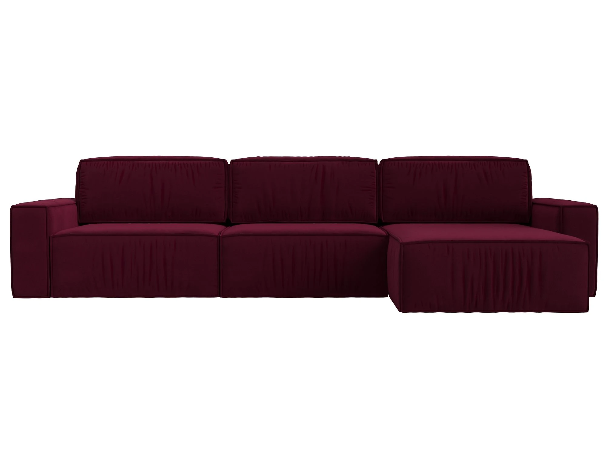 Угловой диван с ящиком для белья Прага Классик лонг Дизайн 2