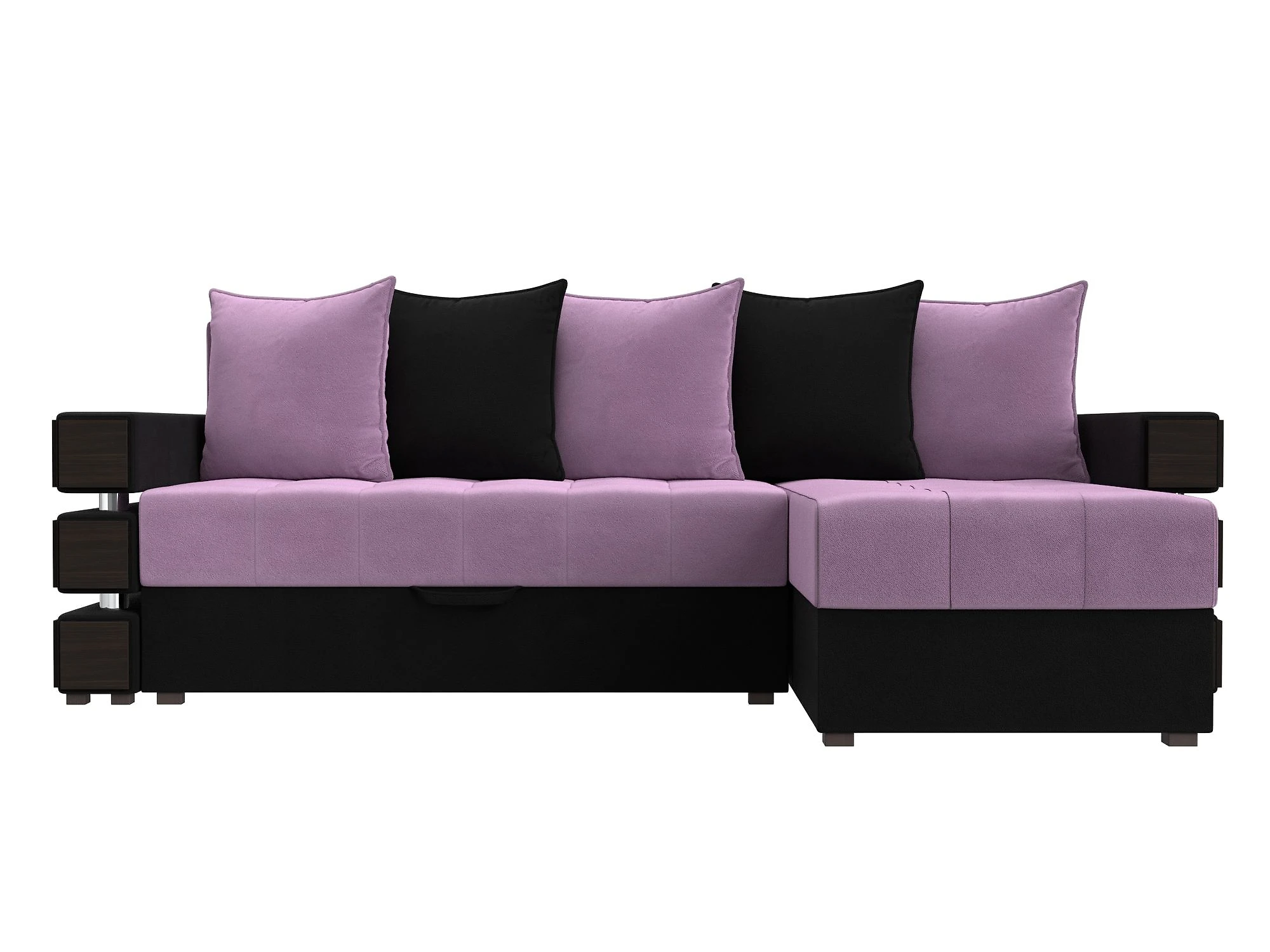 Угловой диван фиолетовый Венеция Дизайн 22