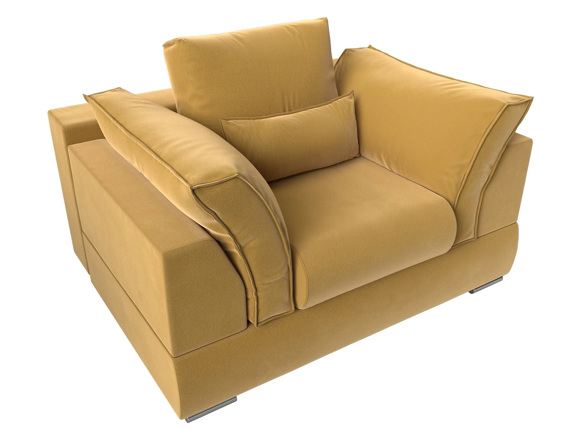 кресло желтое Пекин Дизайн 3