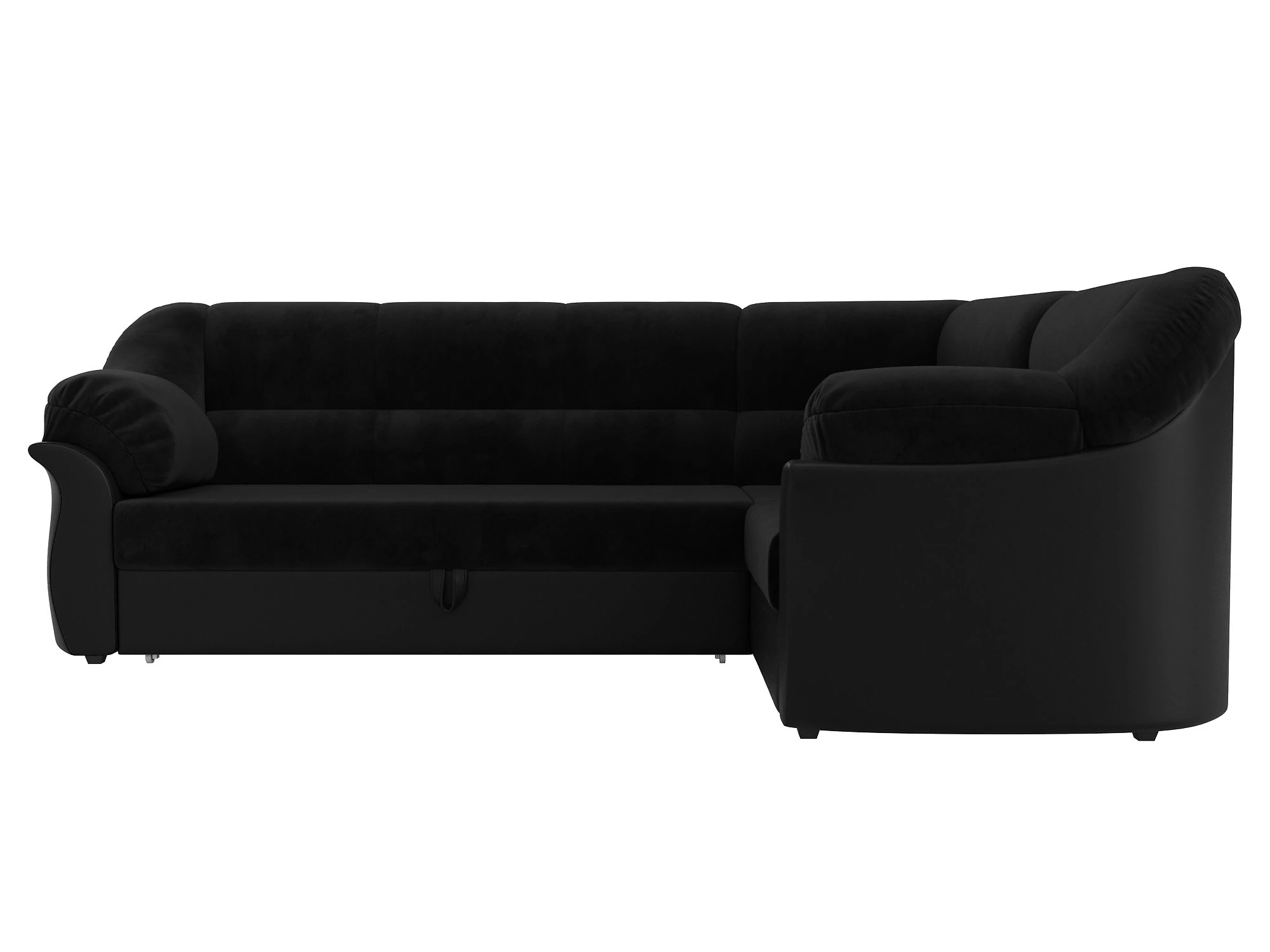 Угловой диван из ткани антикоготь Карнелла Плюш Дизайн 9