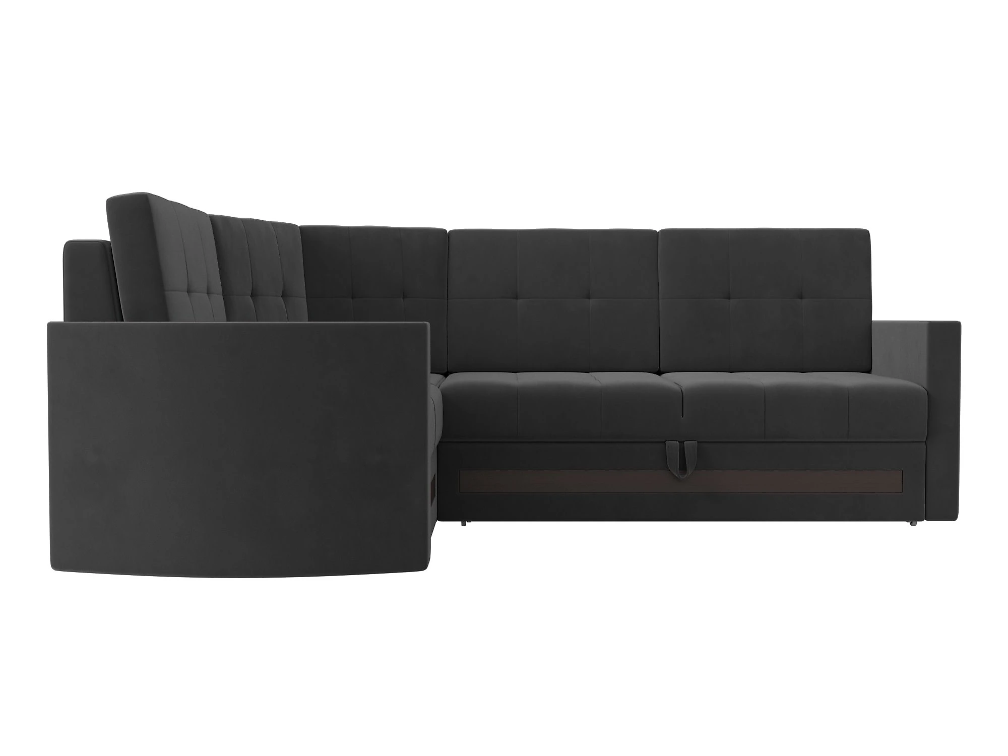 Маленький угловой диван Белла Плюш Дизайн 11