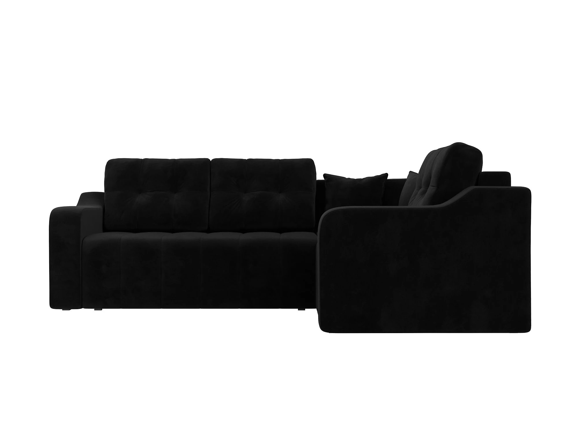Угловой диван из ткани антикоготь Кембридж Плюш Дизайн 8