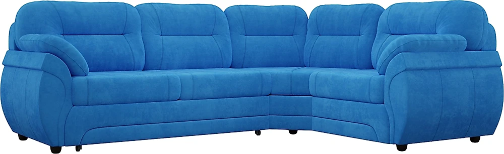 Угловой диван-кровать Бруклин Синий