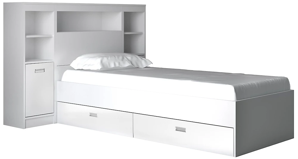 Широкая кровать Виктория-4-80 Дизайн-2