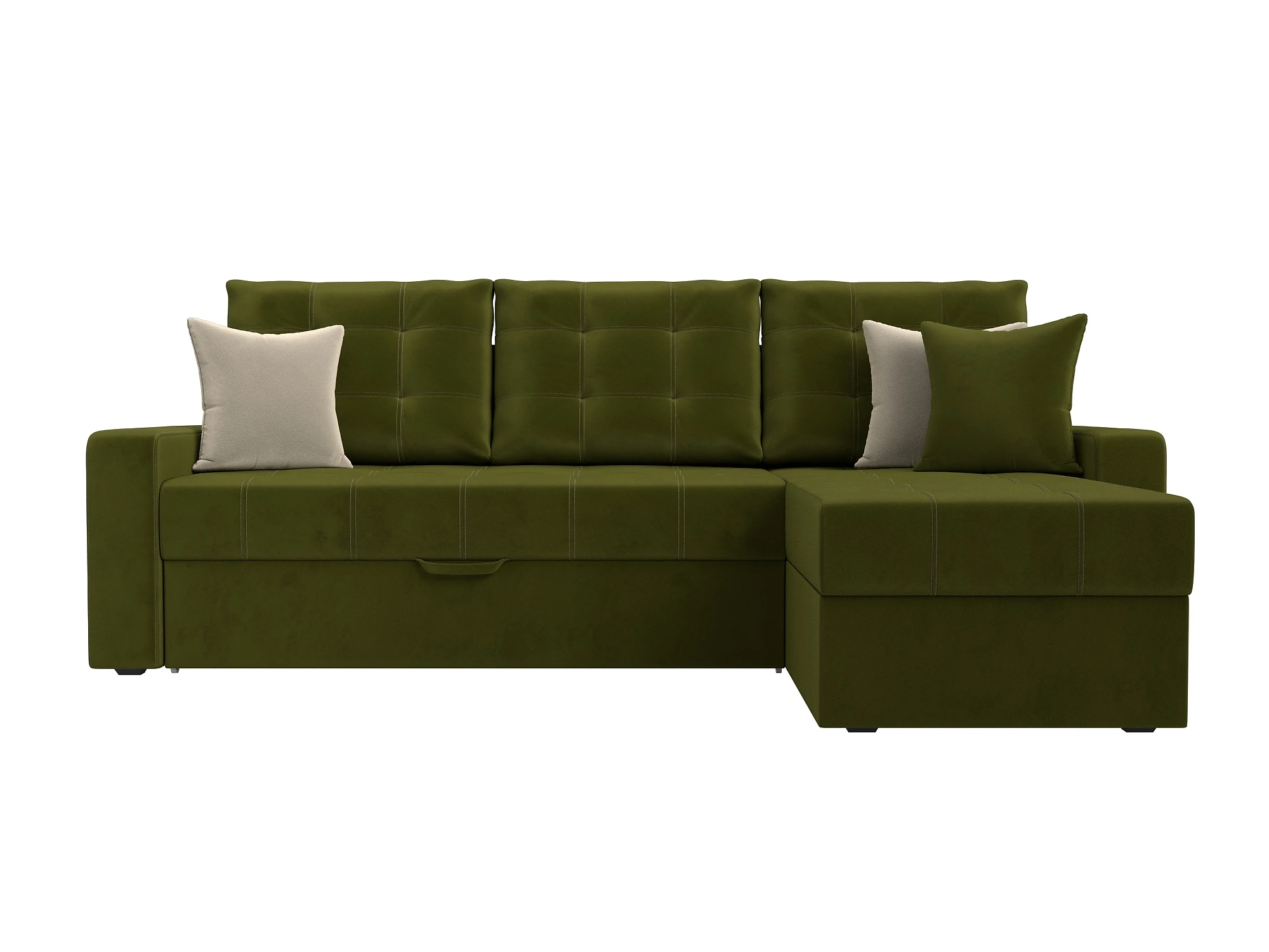 Угловой диван с правым углом Ливерпуль Дизайн 8