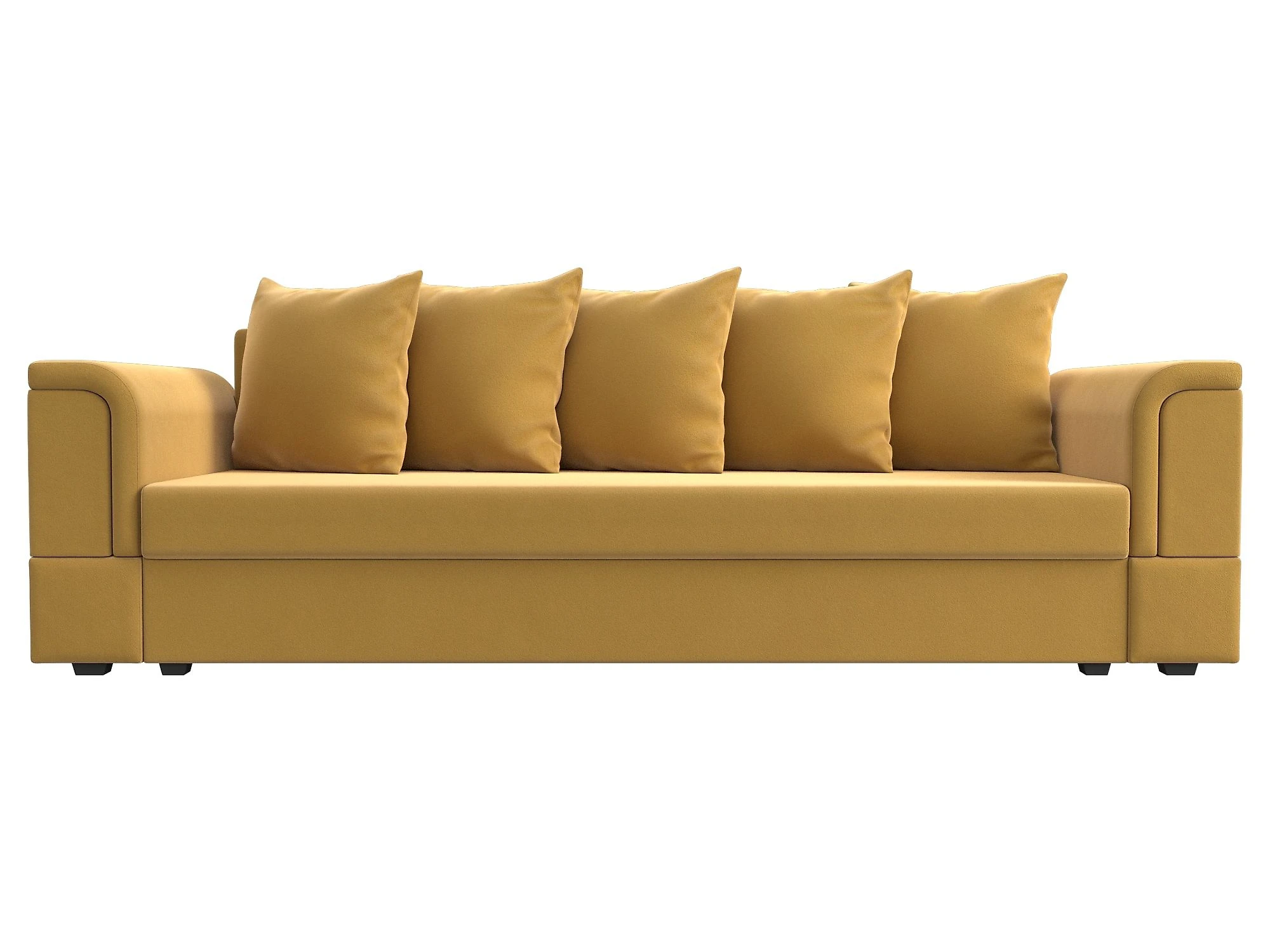 Узкий прямой диван Лига-005 Дизайн 3