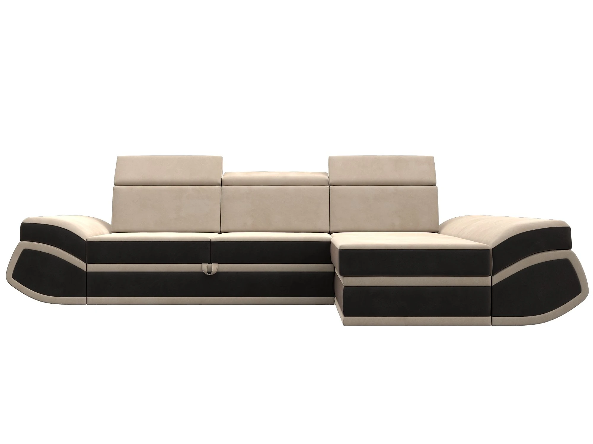 спальный диван в гостиную Лига-032 Плюш Дизайн 1