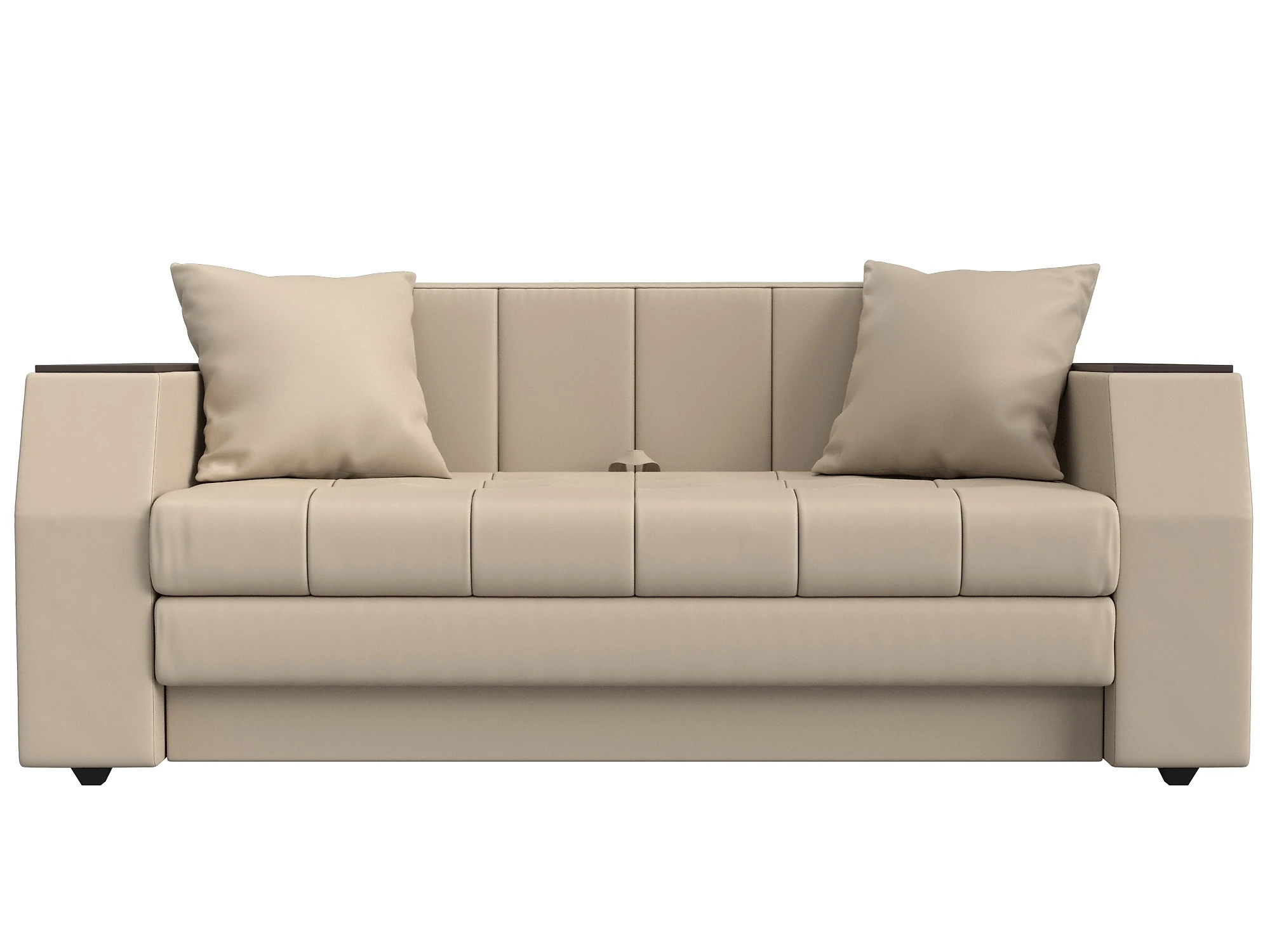Раскладной кожаный диван Атлант мини Дизайн 1